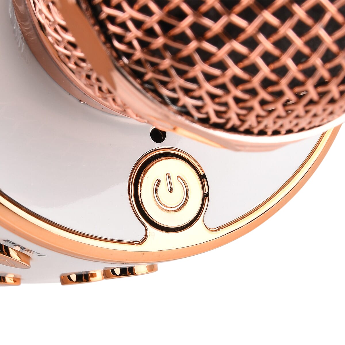 Livmore Mini Karaoke Microphone with Bluetooth - Rose Gold (600mAh) image number 7