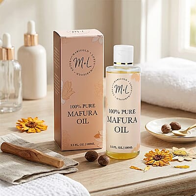 Marigold and Lotus 100% Pure Mafura Oil 3.5oz