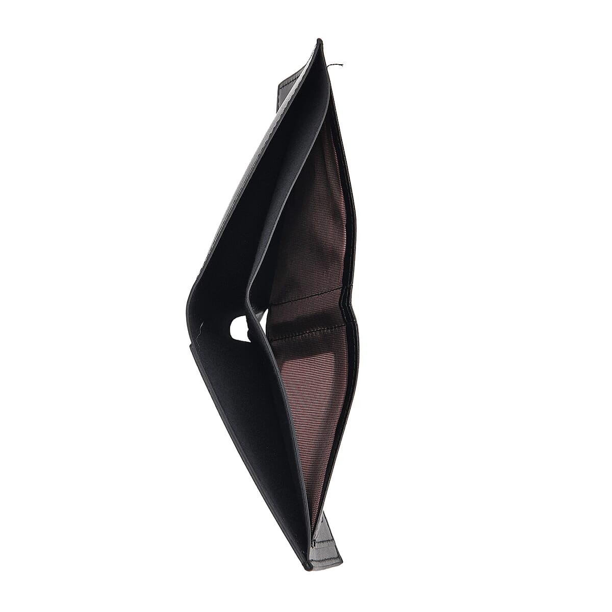 Livmore Black Faux Leather RFID-blocking Purse with RFID Card, Pen and Multipurpose Knife image number 5