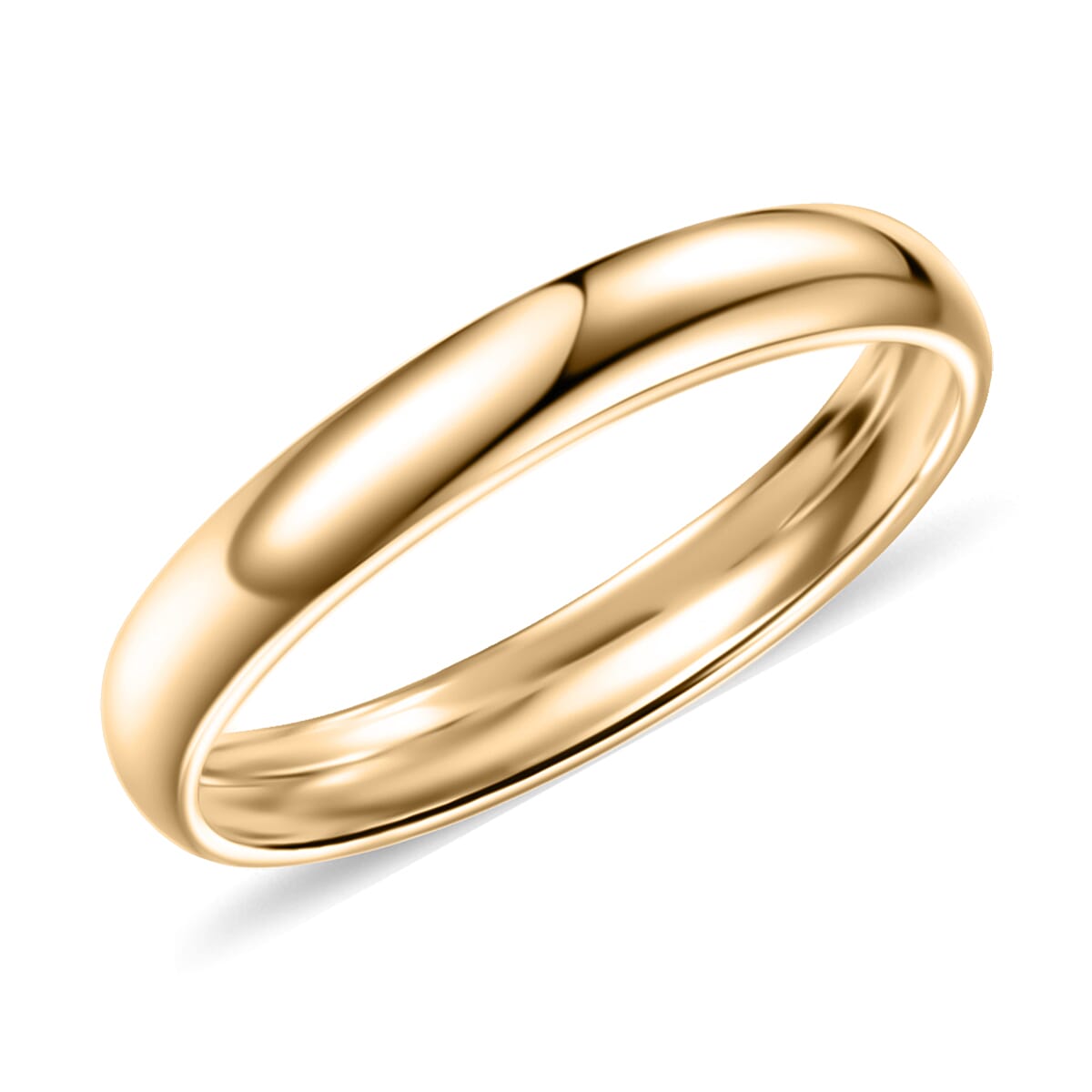 Band Ring in 10K Yellow Gold (Size 10.0) 1.80 Grams image number 0