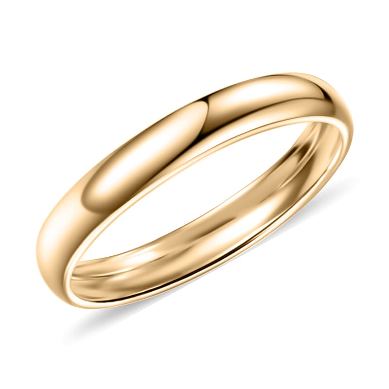 Band Ring in 10K Yellow Gold 1.80 Grams (Size 10.0)