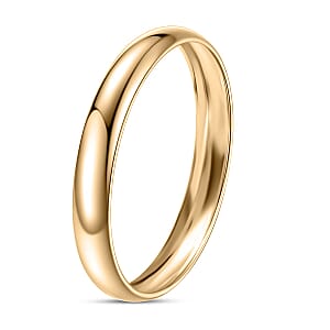 Band Ring in 10K Yellow Gold 1.80 Grams (Size 6.5)