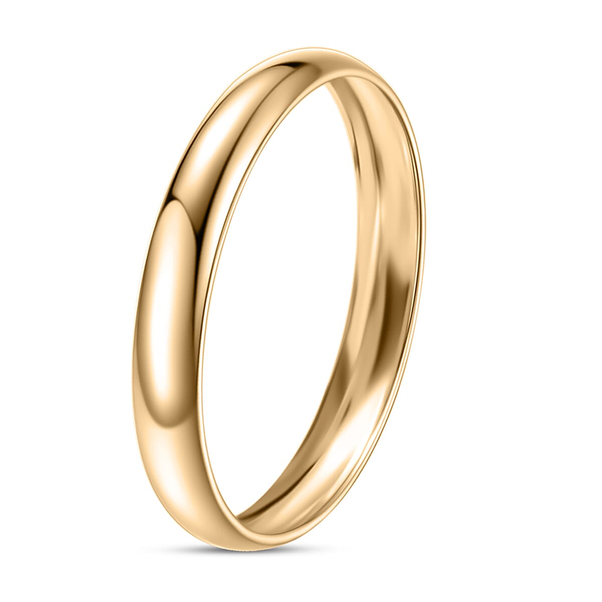 Band Ring in 10K Yellow Gold (Size 8.0) 1.80 Grams image number 2