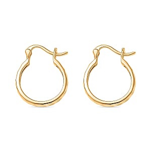 Doorbuster Luxoro 10K Yellow Gold Hoop Earrings (2.10 g)