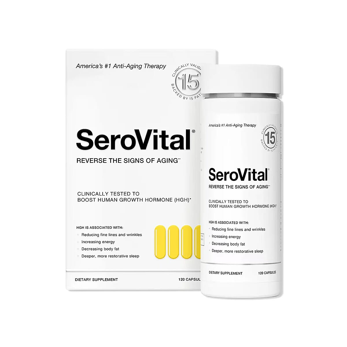 SeroVital® Anti-Aging Therapy Dietary Supplement (120 Capsules) image number 0