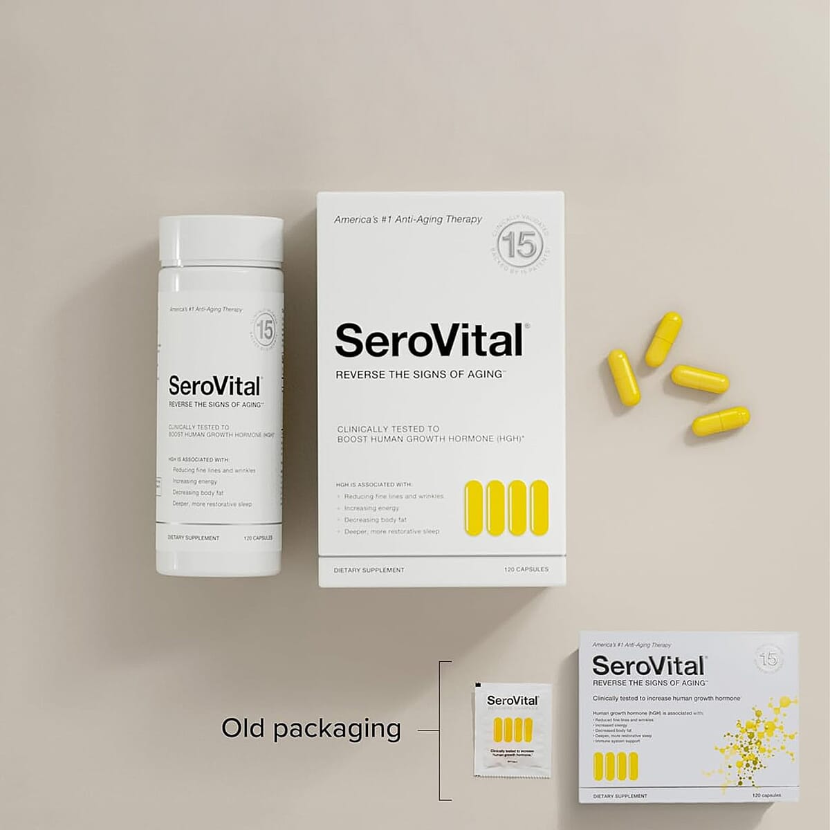 SeroVital® Anti-Aging Therapy Dietary Supplement (120 Capsules) image number 1