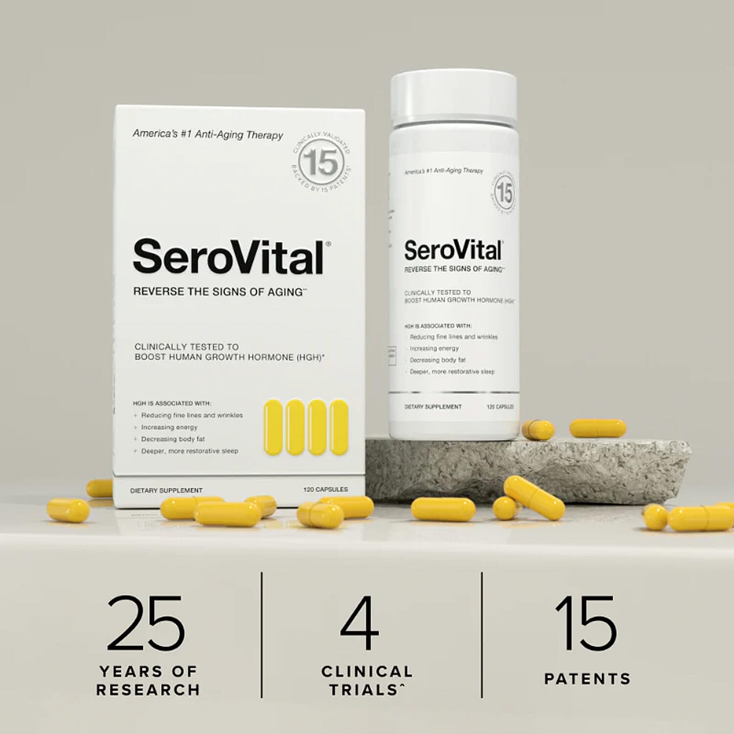 SeroVital® Anti-Aging Therapy Dietary Supplement (120 Capsules)