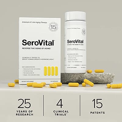 SeroVital® Anti-Aging Therapy Dietary Supplement (120 Capsules)