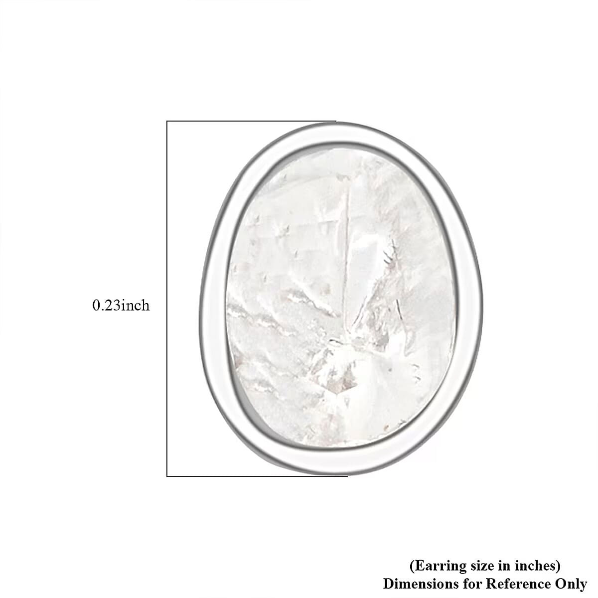 Lab Grown Polki Diamond 0.50 ctw Stud Earrings in Sterling Silver image number 6
