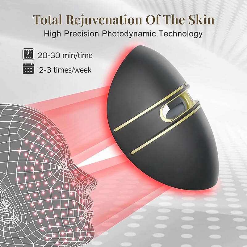 Prospera Penguin 4 LED Light Platinum Therapy Face Mask (90 Day Warranty) FDA Cleared