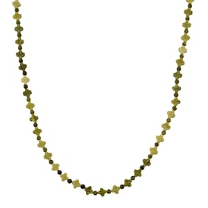 Connemara Marble 75.00 ctw Beaded Necklace in Goldtone 18-20 Inches