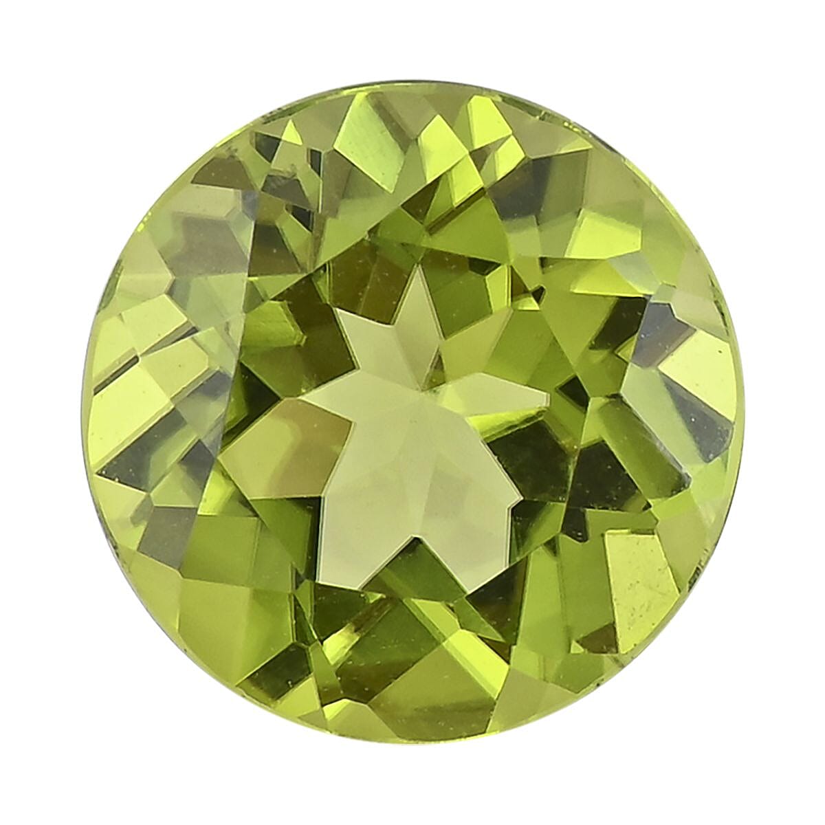 AAAA Peridot (Rnd 9 mm) 2.50 ctw image number 0