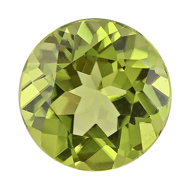 AAAA Kashmir Peridot (Rnd 9 mm) 2.50 ctw