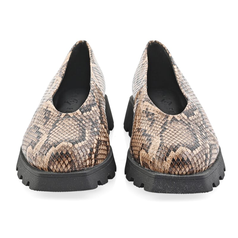 KATY PERRY Brown Snake The Darling Slip-on Loafer - Size 6.5