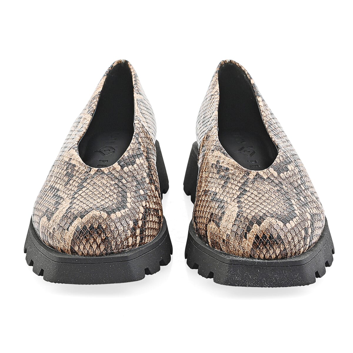 KATY PERRY The Darling Snakeskin Slip -on Loafer - Size 10 image number 3