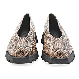 KATY PERRY Brown Snake The Darling Slip-on Loafer - Size 9.5
