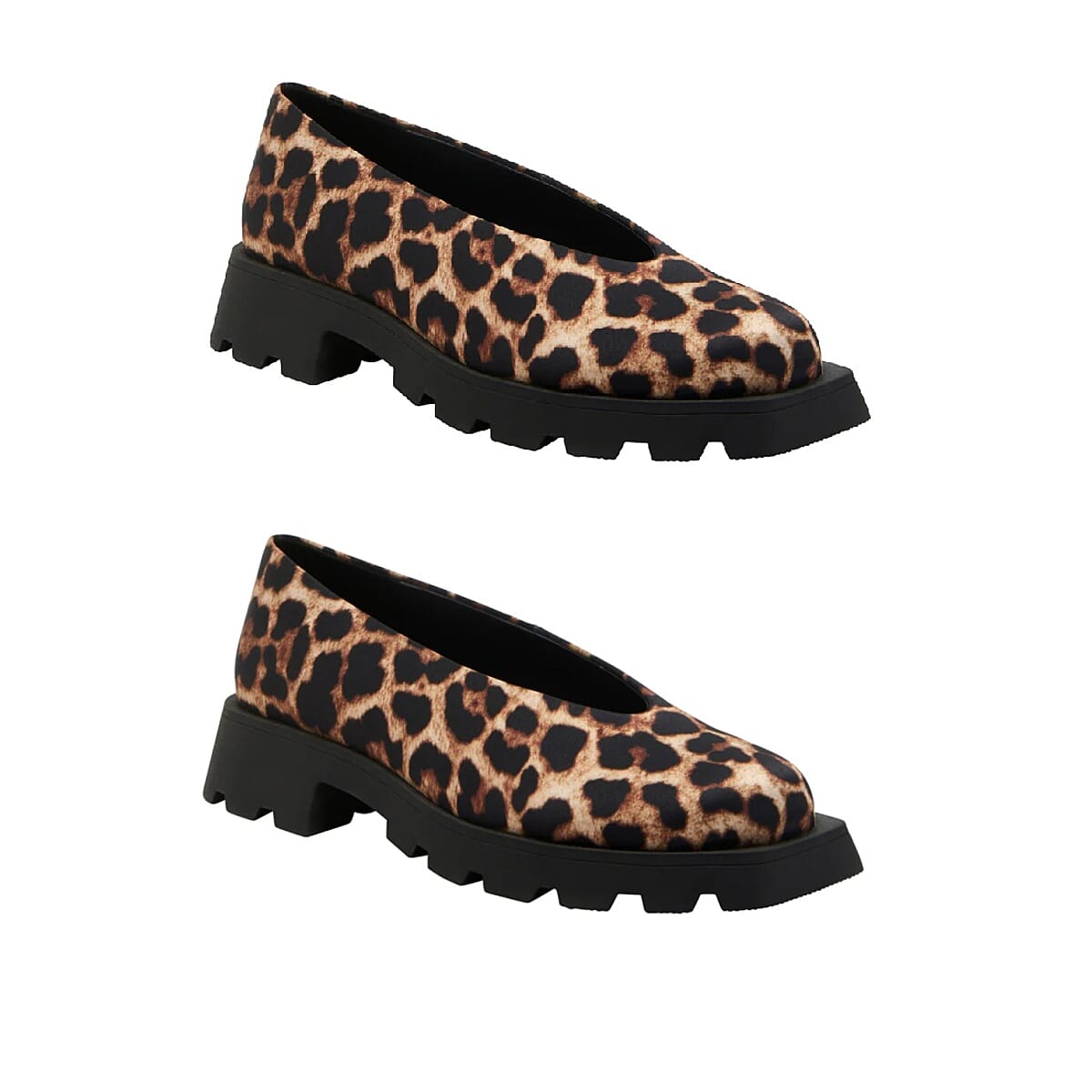 KATY PERRY Brown Leopard The Darling Slip-on Loafer - Size 7 image number 0