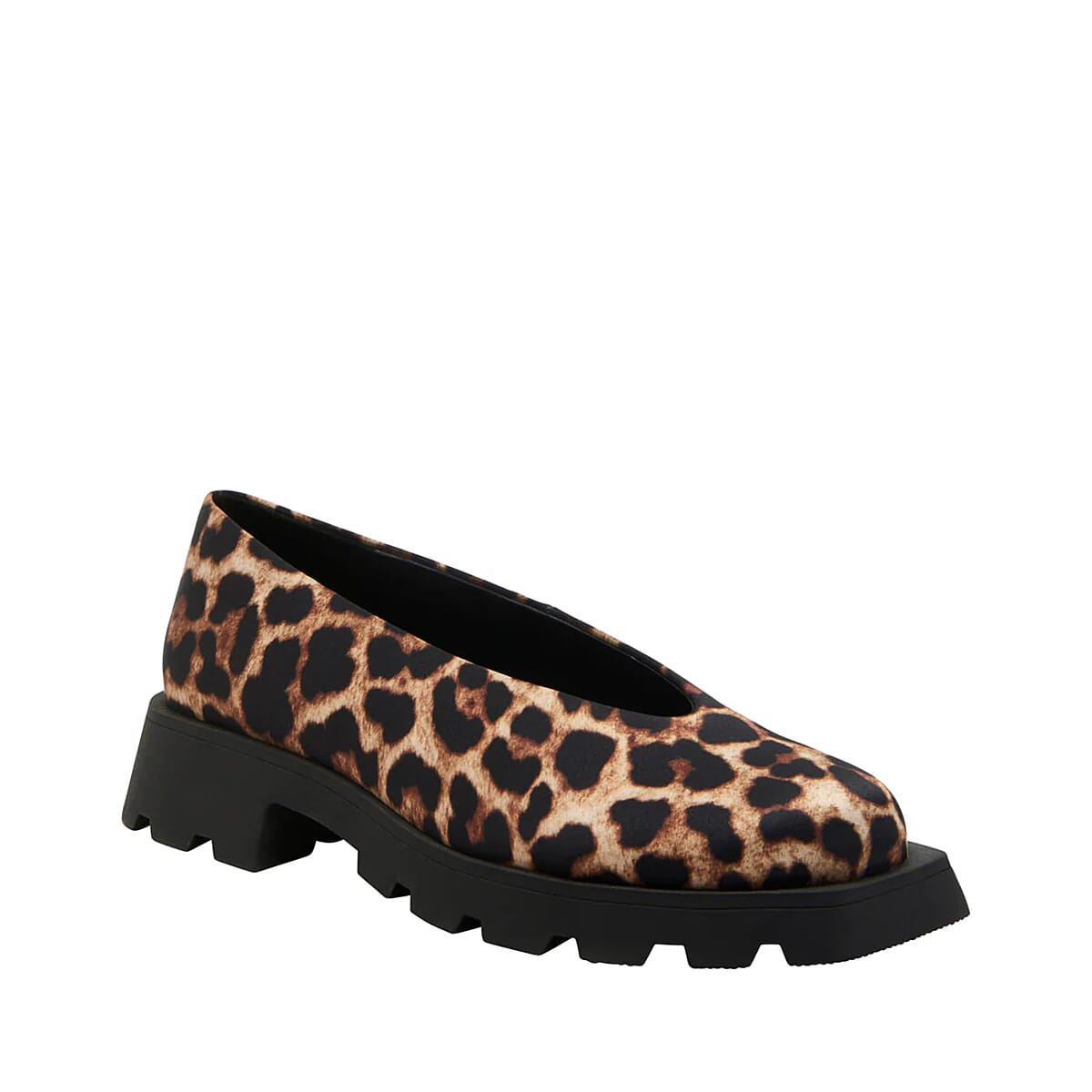 KATY PERRY Brown Leopard The Darling Slip-on Loafer - Size 7 image number 1