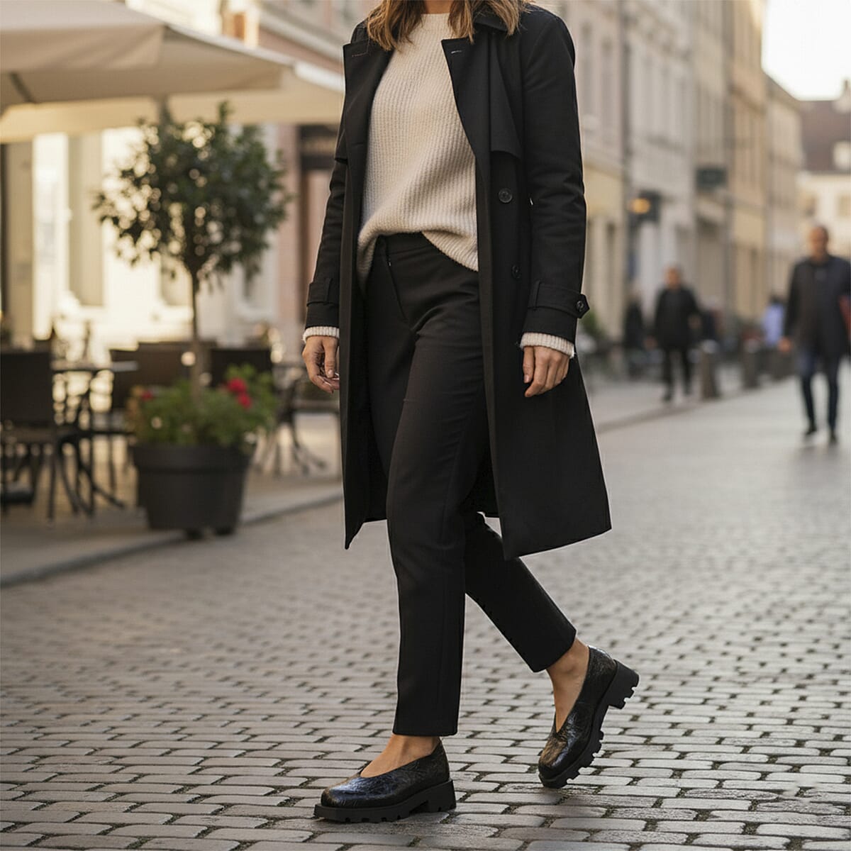 KATY PERRY Black The Darling Slip-on Loafer - Size 8 image number 1