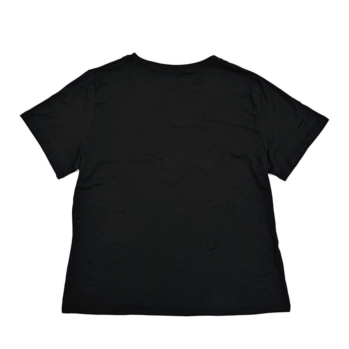 Doorbuster Tamsy Black Butterfly Design Short Sleeve Shirt - One Size Fits Up to XLarge image number 4