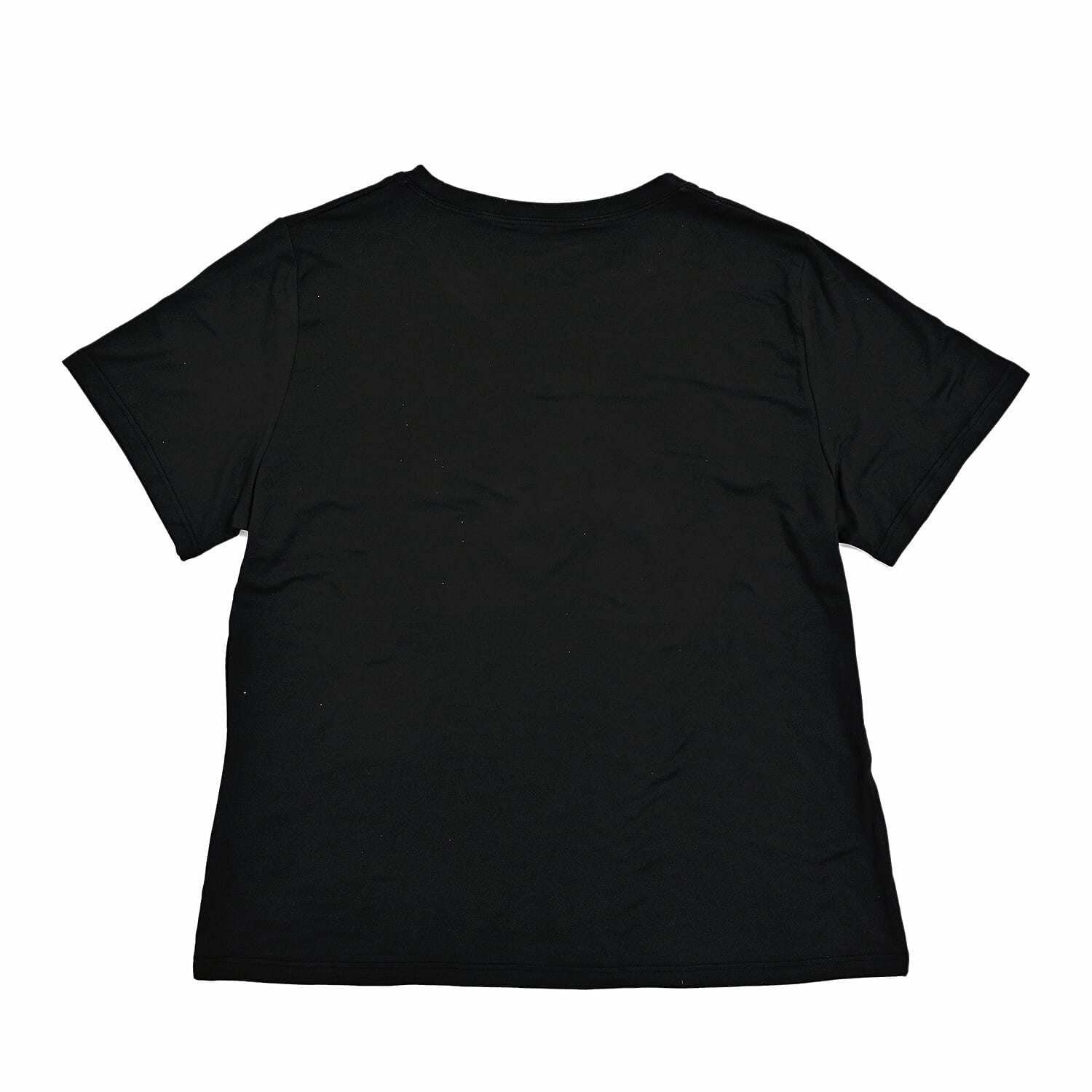  Tamsy Black Butterfly Design Short Sleeve Shirt - One Size Fits Up to XLarge