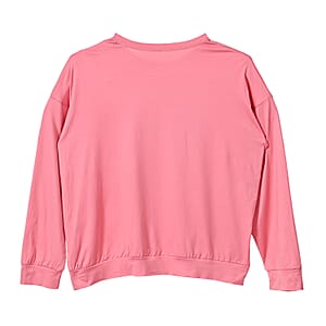 Doorbuster Tamsy Black Eye Catching Ballet Dancing Girls Crystal Long Sleeve Top - One Size Fits Up to XLarge