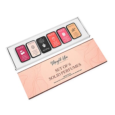 Marigold and Lotus Set of 6 Solid Deodorant Roll-on for Women