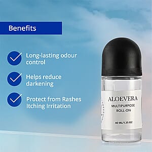 Marigold and Lotus Multipurpose Roll-On Duo - Cucumber and Aloevera (1.35oz)