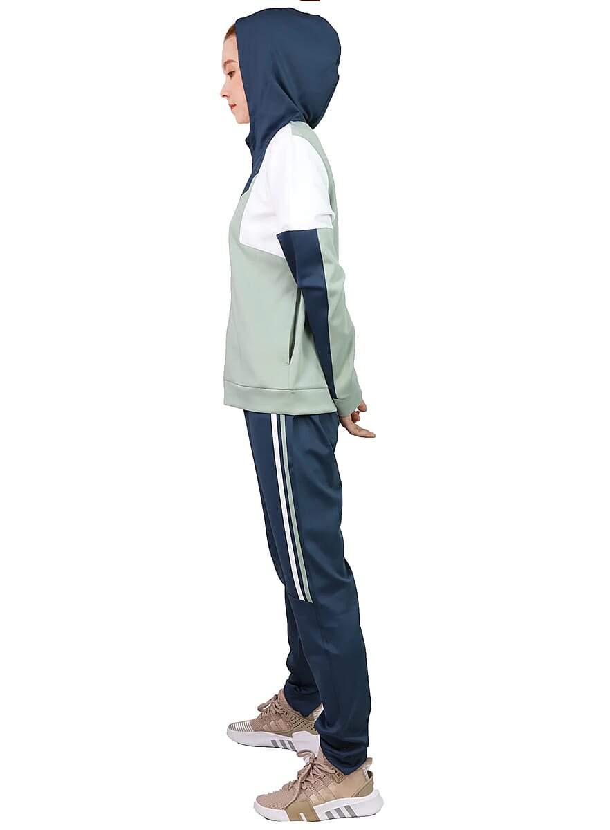 HANTON Navy Athletic Jogger Set - S image number 4