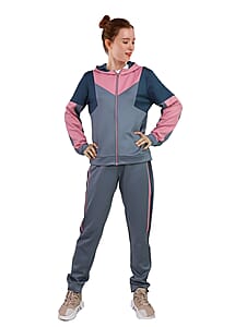 HANTON Grey Athletic Jogger Set - M