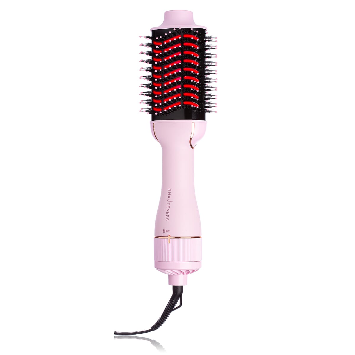 Hauteness 4 in 1 Blowout Brush Hair Dryer with Infrared Technology - Pink image number 1