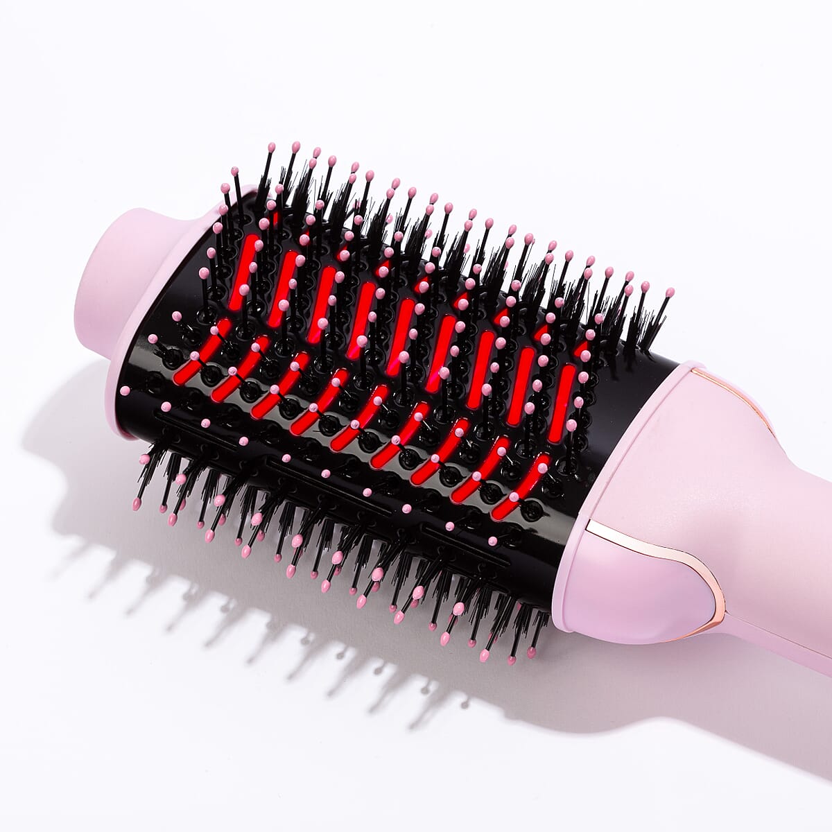 Hauteness 4 in 1 Blowout Brush Hair Dryer with Infrared Technology - Pink image number 2