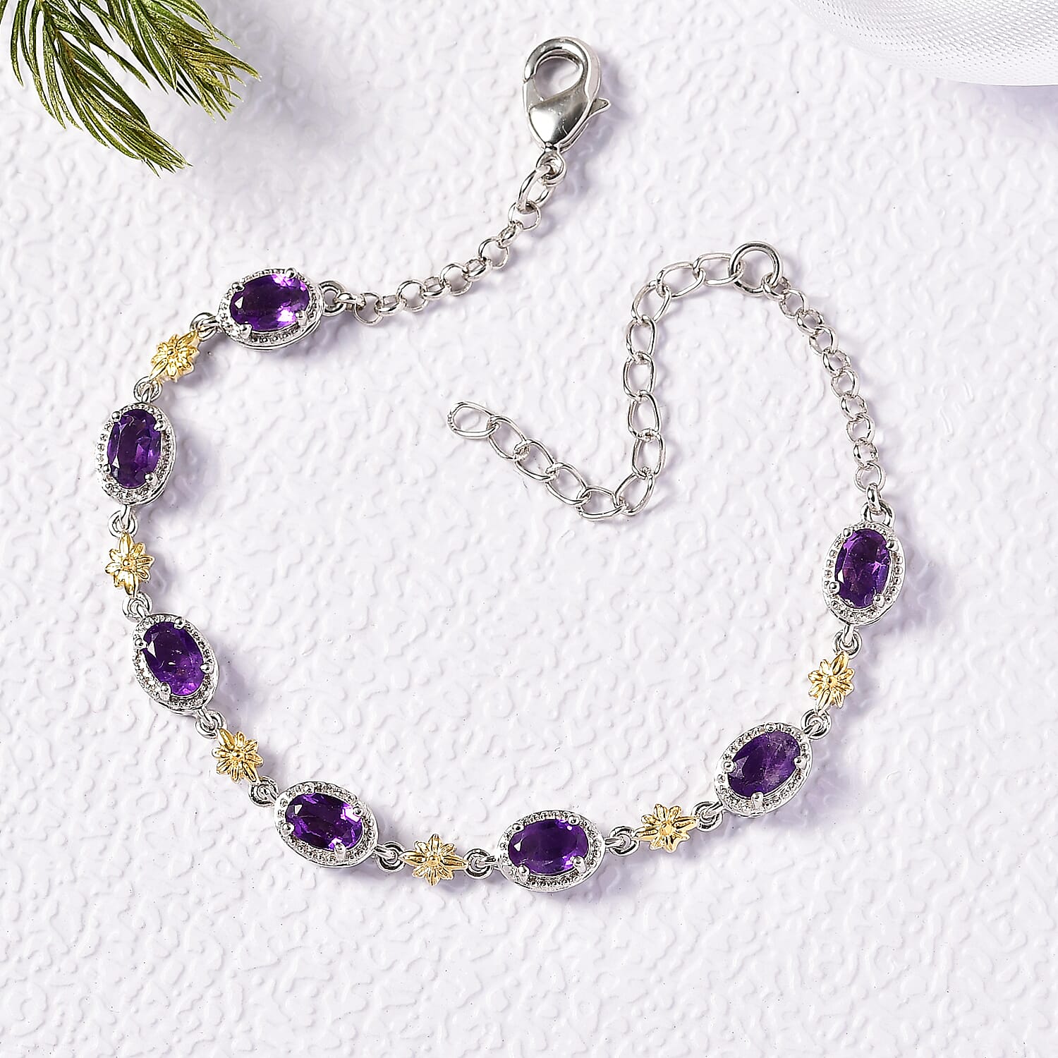 Amethyst bracelet