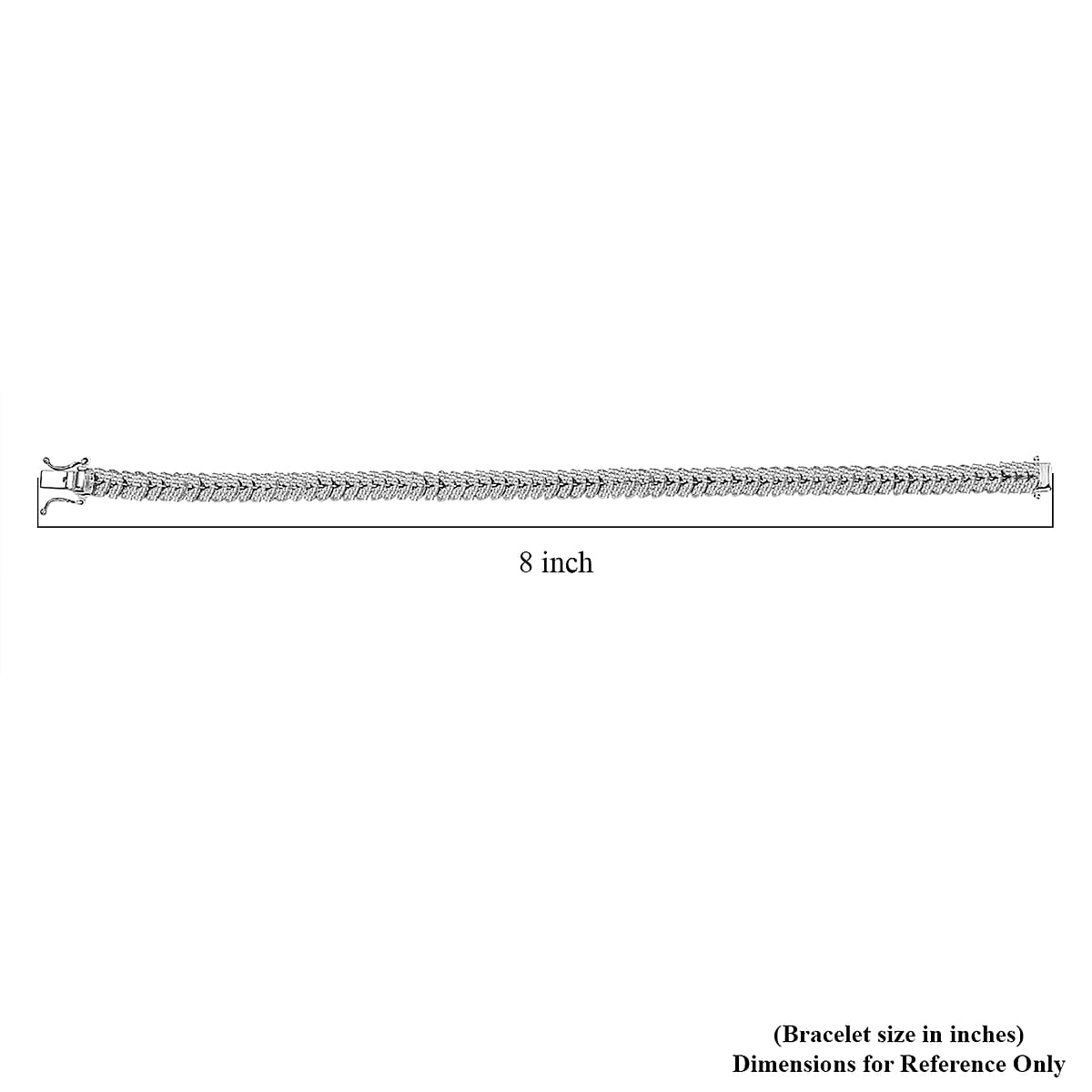 D'Joy Diamond 2.50 ctw Frozen Leaf Bracelet in Rhodium Over Sterling Silver (8.00 In) image number 4