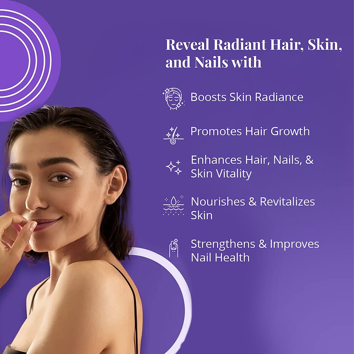 Bust My Hair Loss Biotin- Healthy Hair, Skin & Nails Dietary Supplement (30 Gummies) (Ships in 3-5 Business Days)  image number 4