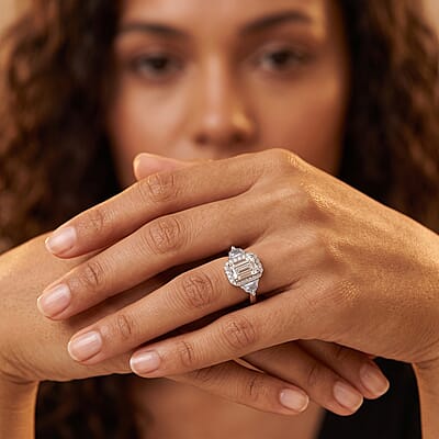 IGI Certified Luxuriant Lab Grown Diamond E-F VS 2.00 ctw Ring in 950 Platinum (Size 12.0) 5.75 Grams