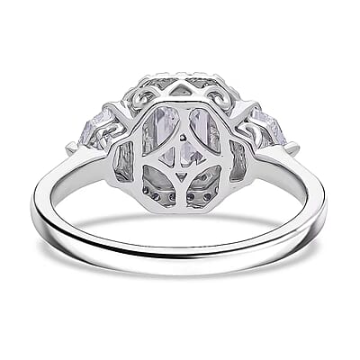 IGI Certified Luxuriant Lab Grown Diamond E-F VS 2.00 ctw Ring in 950 Platinum (Size 12.0) 5.75 Grams