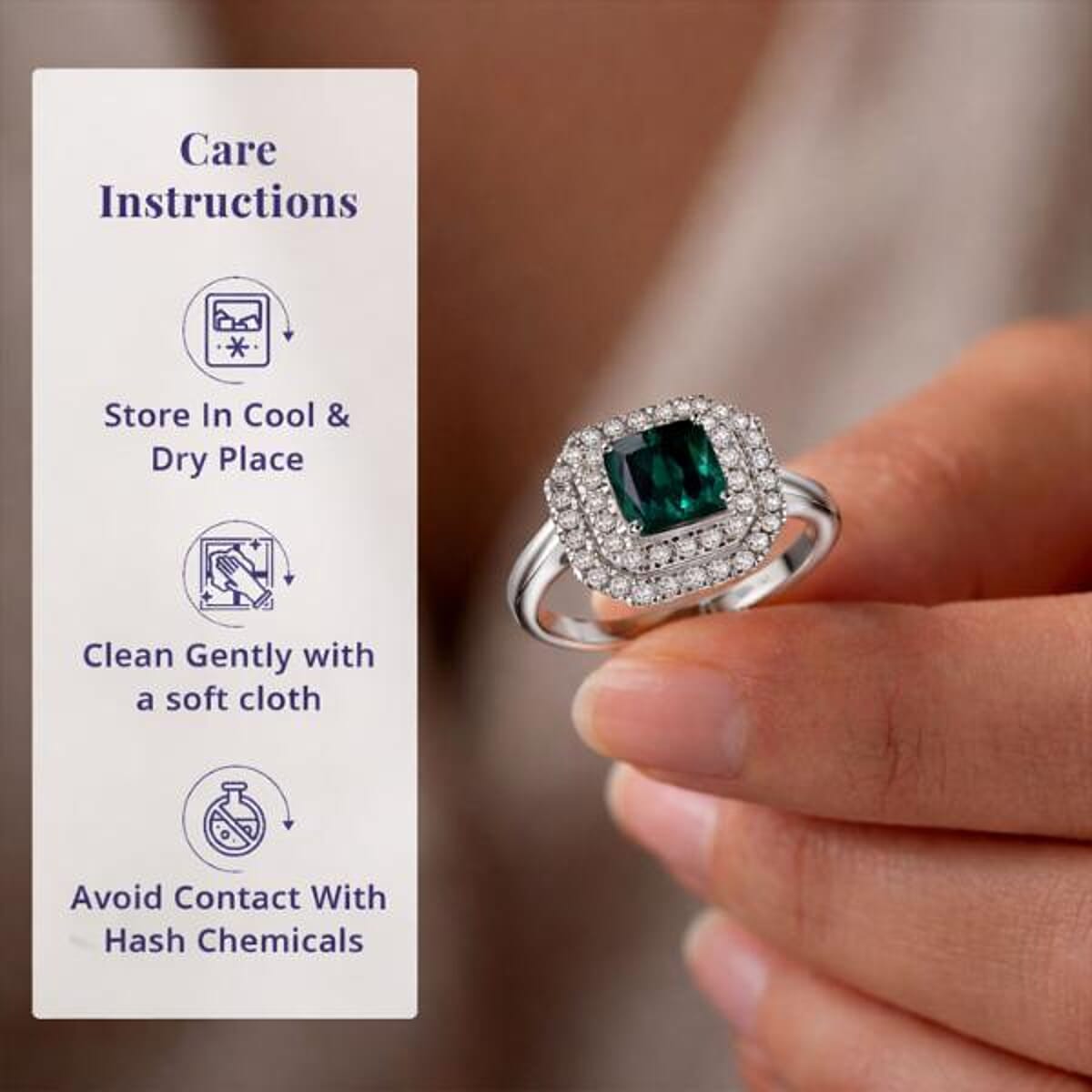 Certified & Appraised Luxoro AAA Pirineu Lagoon Tourmaline and I2 Diamond 1.18 ctw Ring in 10K White Gold (Size 8.0) image number 4