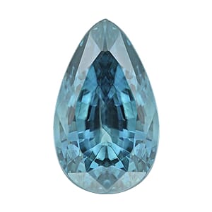 AAAA Blue Zircon (Pear Free Size) 4.00 ctw