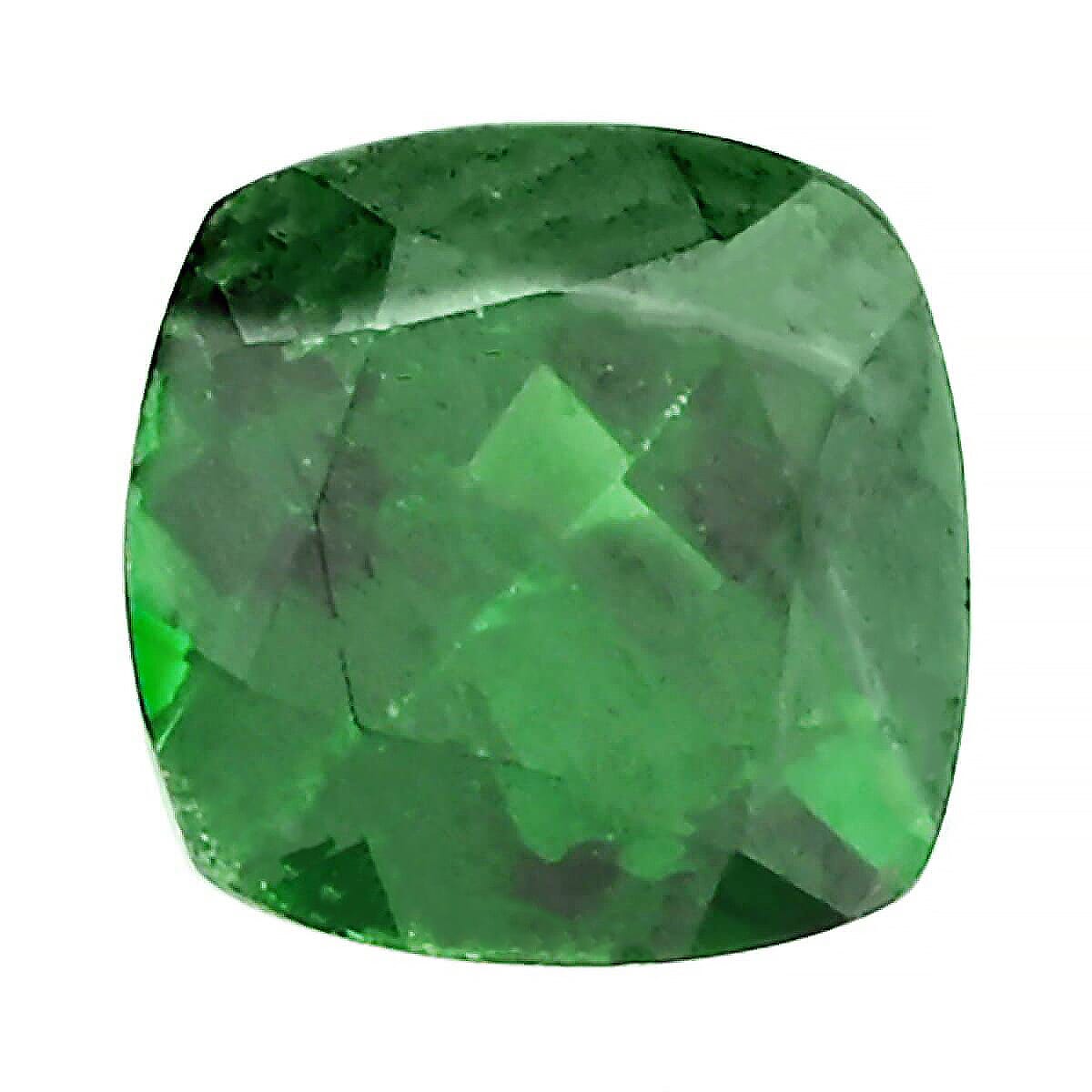 Certified and Appraised AAAA Tsavorite Garnet (Cush Free Size) 1.00 ctw image number 0