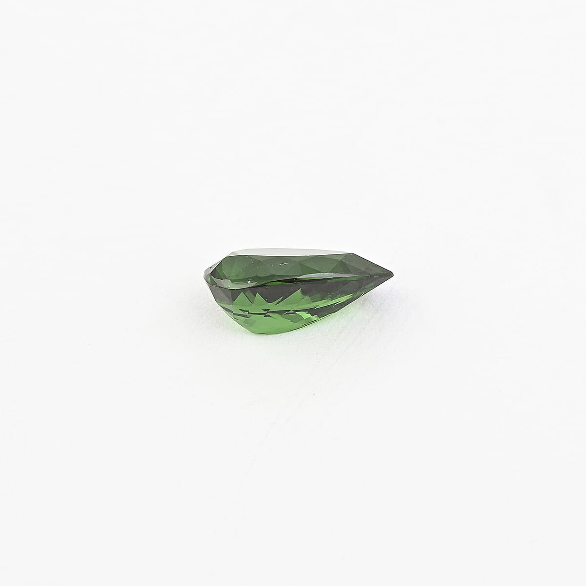 Certified and Appraised AAAA Tsavorite Garnet (Pear Free Size) 3.00 ctw image number 3