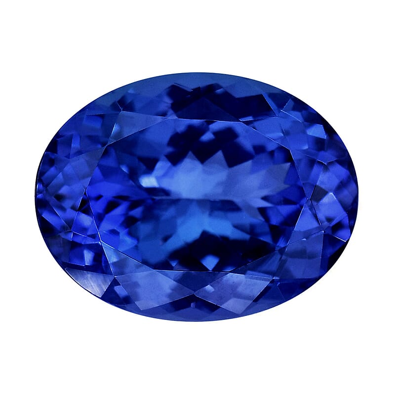Certified & Appraised AAAA Tanzanite (Ovl 10.5x8.5 mm) 3.00 ctw