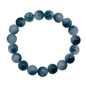 Sugar Agate Beaded 135.95 ctw Stretch Bracelet