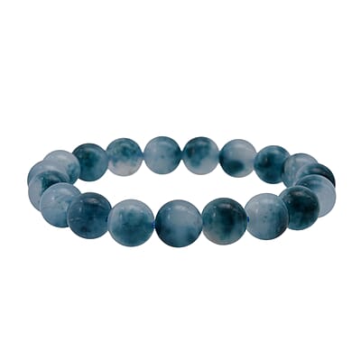 Sugar Agate Beaded 135.95 ctw Stretch Bracelet