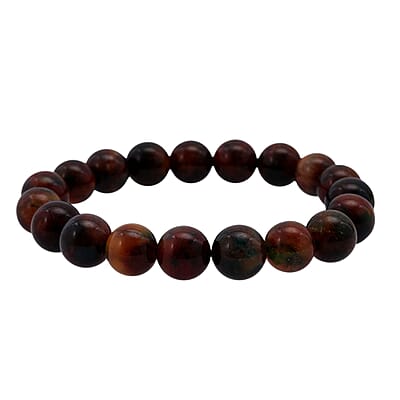 Multi Agate Beaded 134.15 ctw Stretch Bracelet 