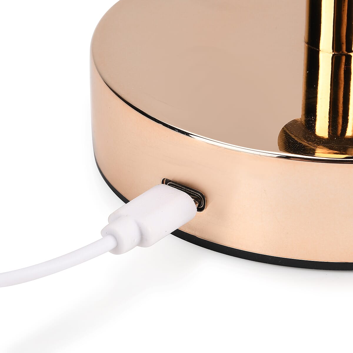 Livmore Golden Acrylic Leaf Design Touch Lamp image number 6