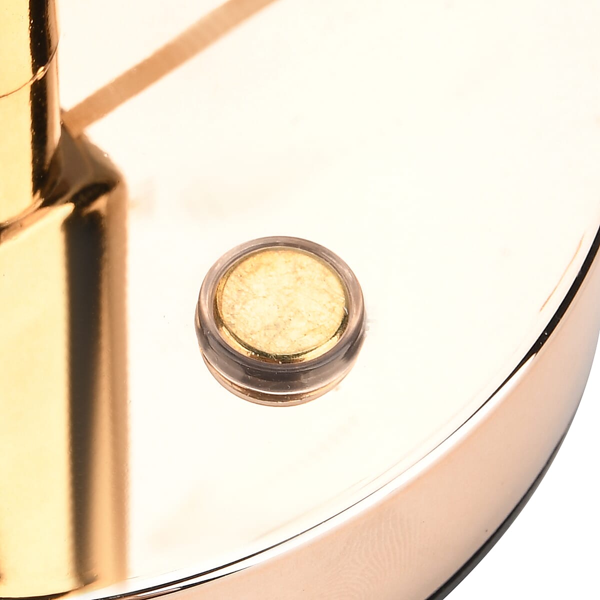 Livmore Golden Acrylic Leaf Design Touch Lamp image number 7