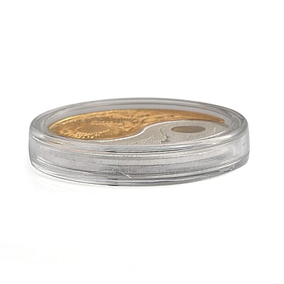 999 Fine Silver Two Tone Yin-Yang Coin (10 g)