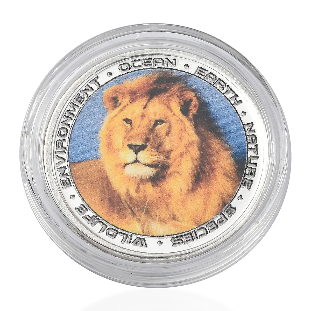 999 Fine Silver Wildlife Lion Coin (10 g) image number 0