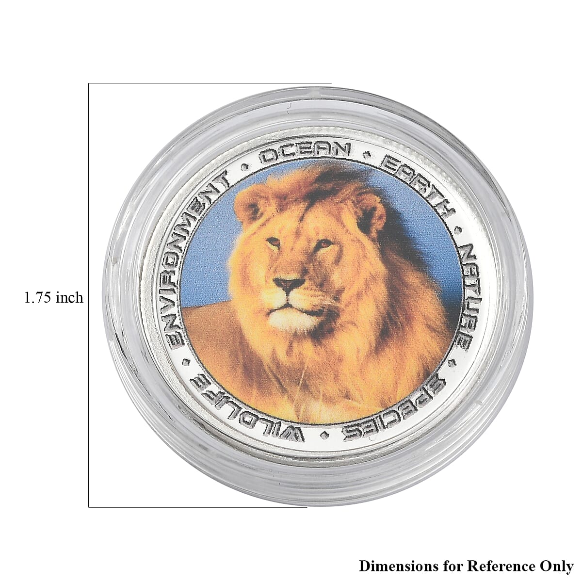 999 Fine Silver Wildlife Lion Coin (10 g) image number 4